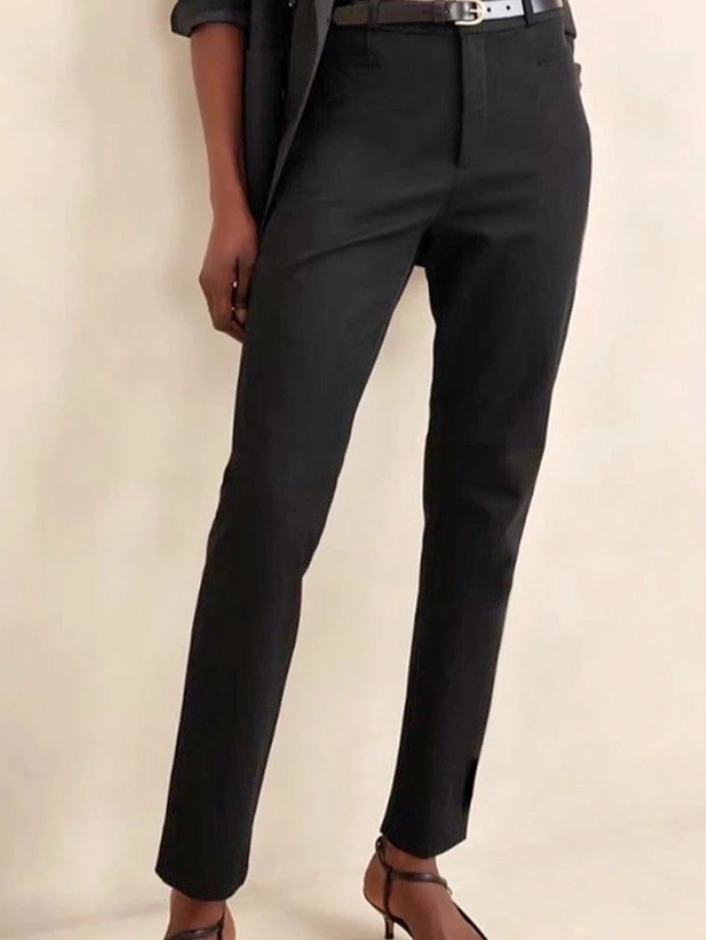 Banana Republic Black Ankle Pants